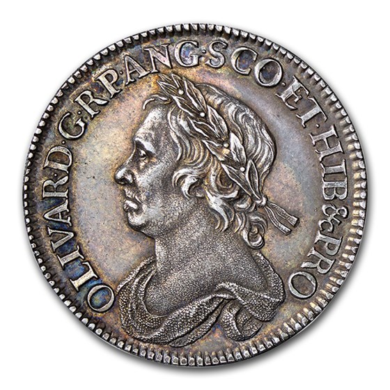 1658 Great Britain Silver Half Crown AU-58 NGC 1658 Great Britain Silver Half Crown AU-58 NGC
